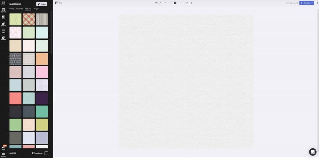 choose the background