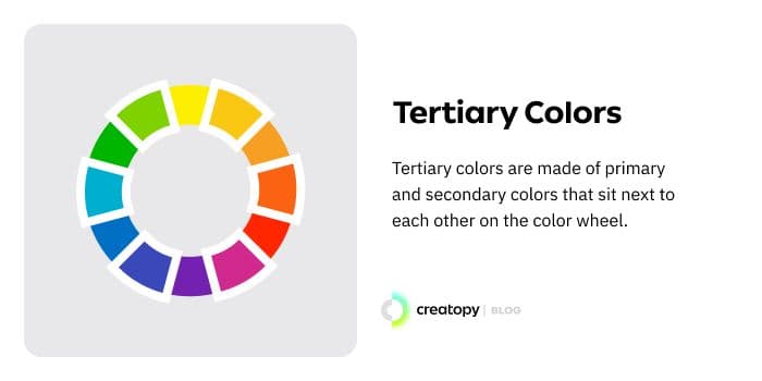 Tertiary color scheme
