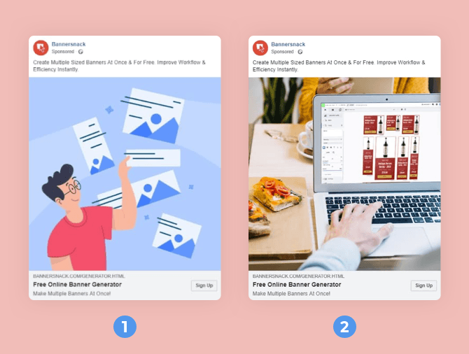 facebook test thebrief campaign