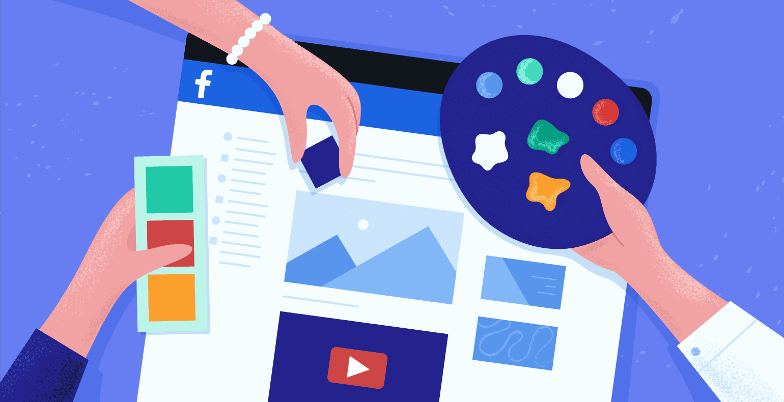 Color combinations that work like magic in social media