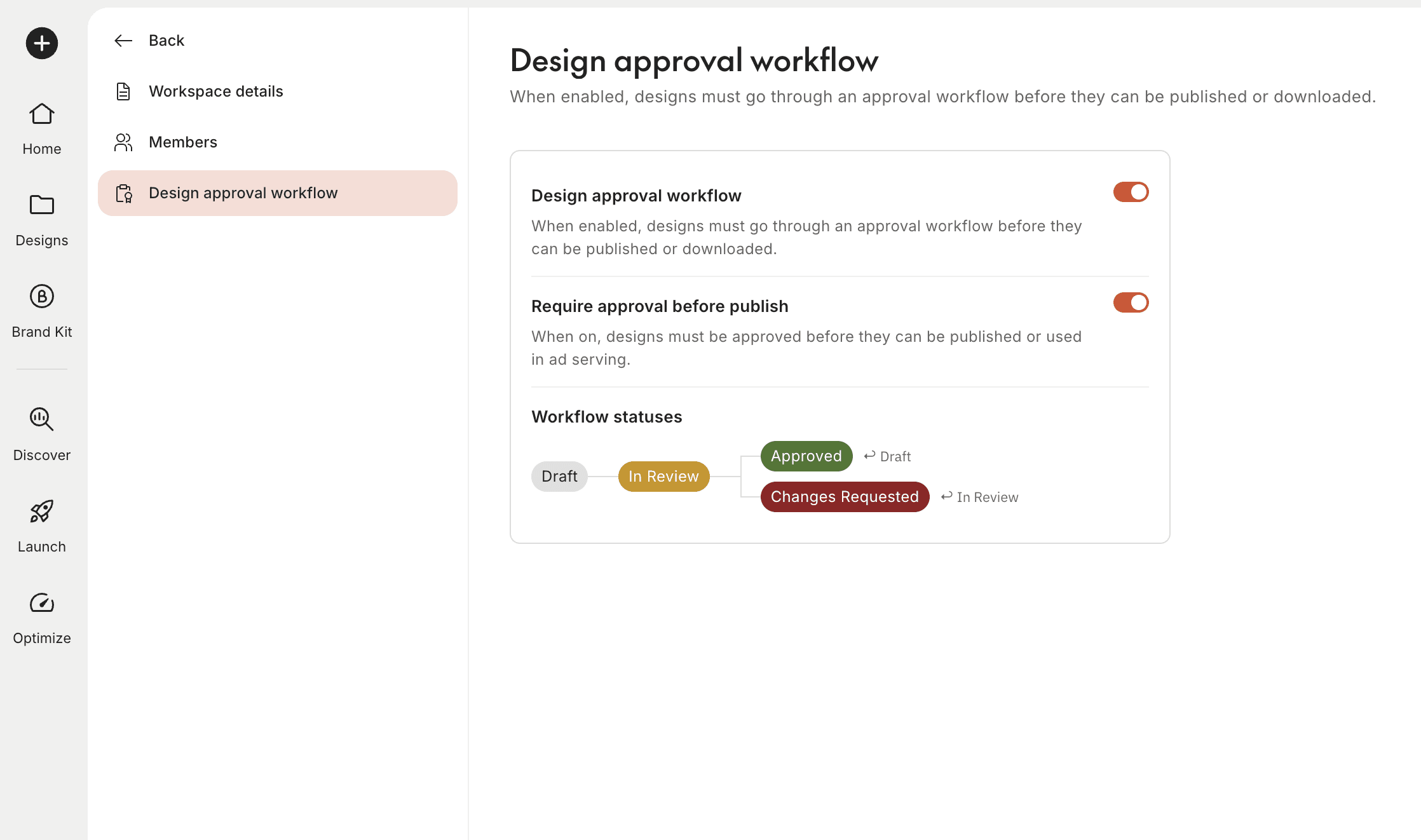 design approval system