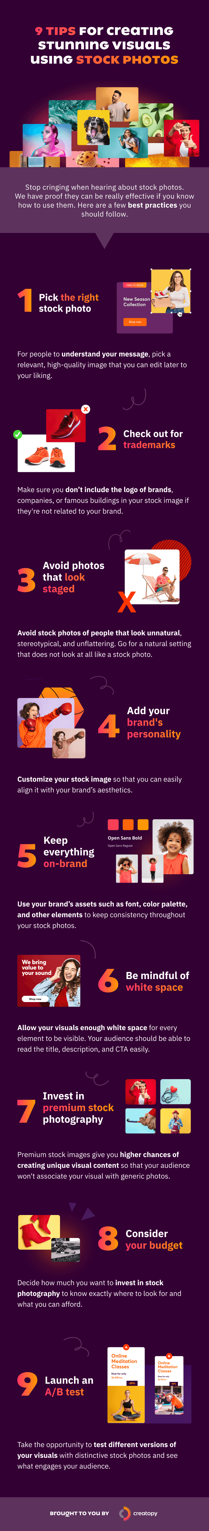 best practices when using stock photos