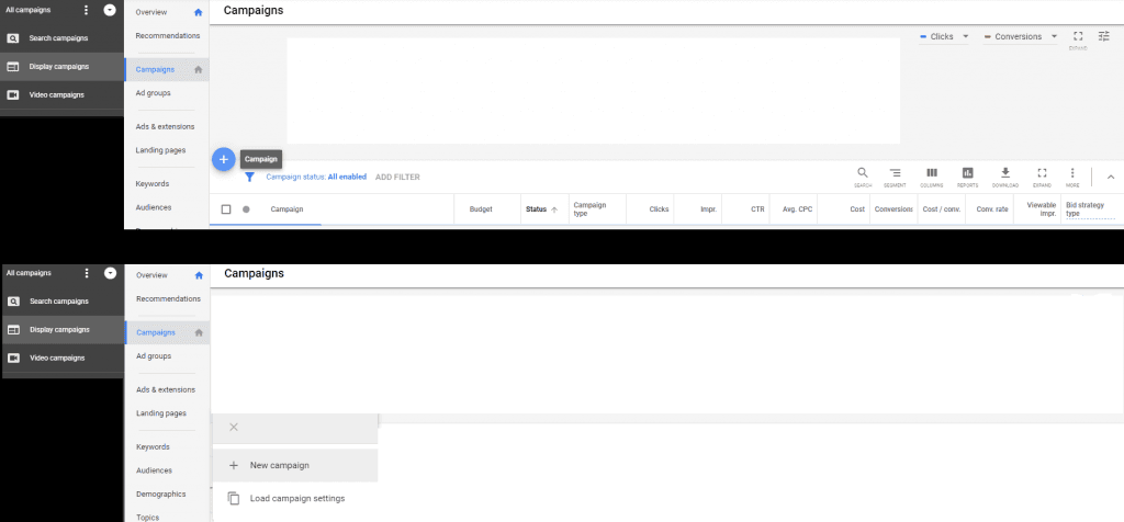 Google responsive display ad Make Campaign