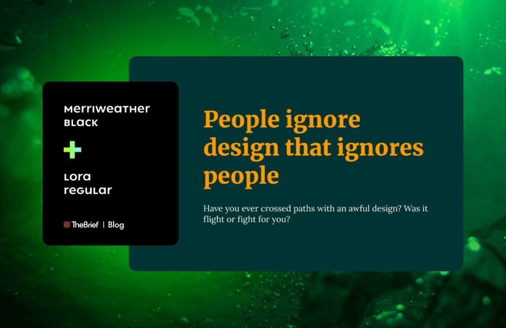 Merriweather Lora font pairing