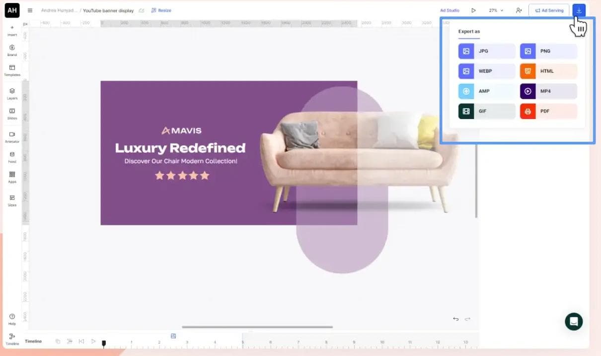 Export from The Brief