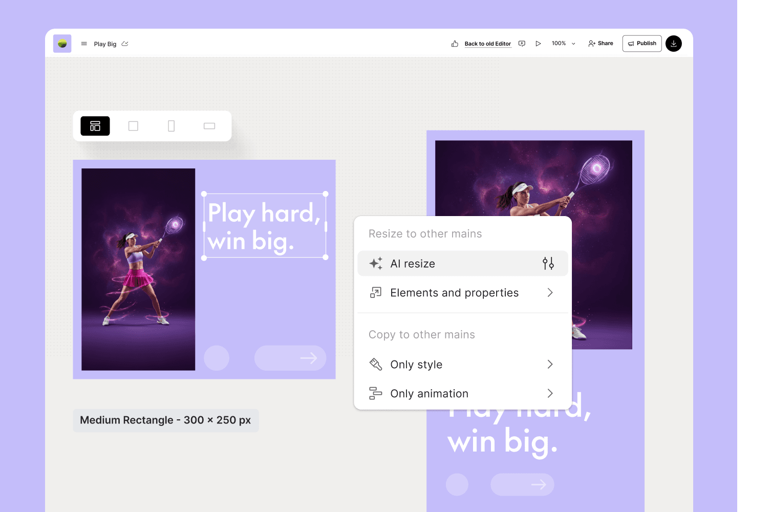 Create and publish ads faster with The Brief