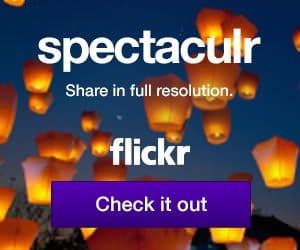 flickr banner ad