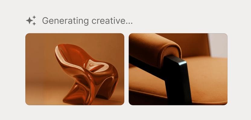 Generate creatives with AI in The Brief