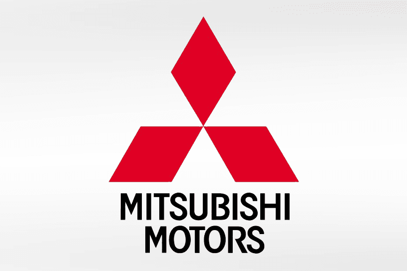 triangle logo design mitsubishi