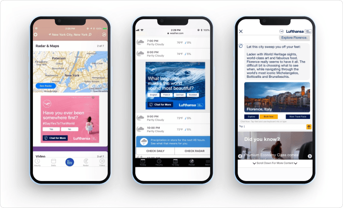 Lufthansa AI ad campaign