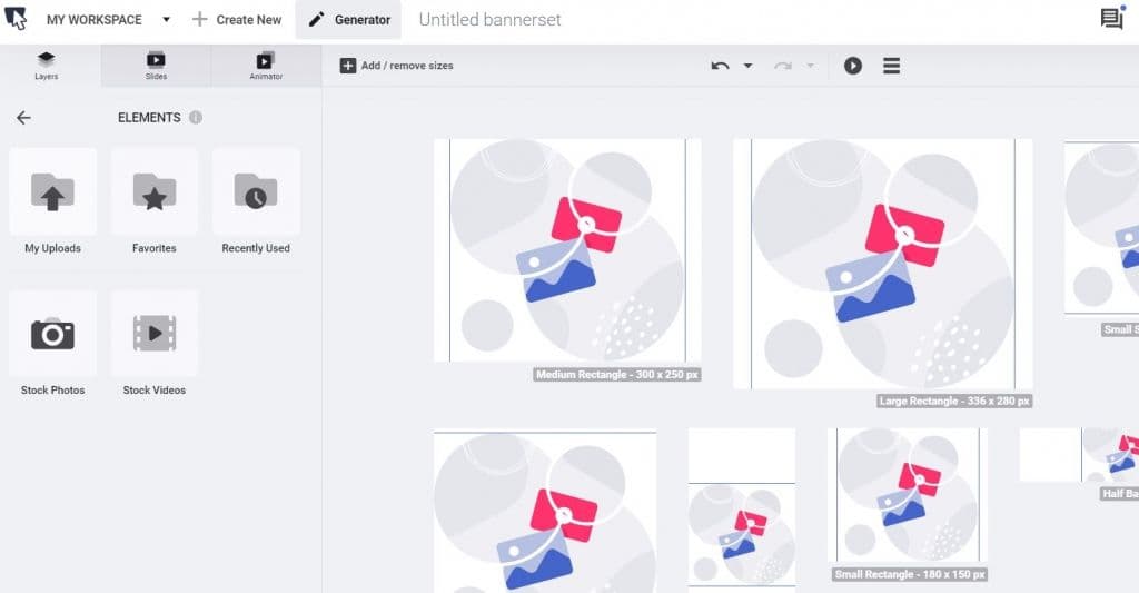 mask element go to stock