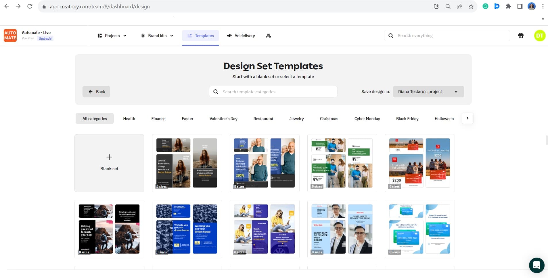 thebrief design templates