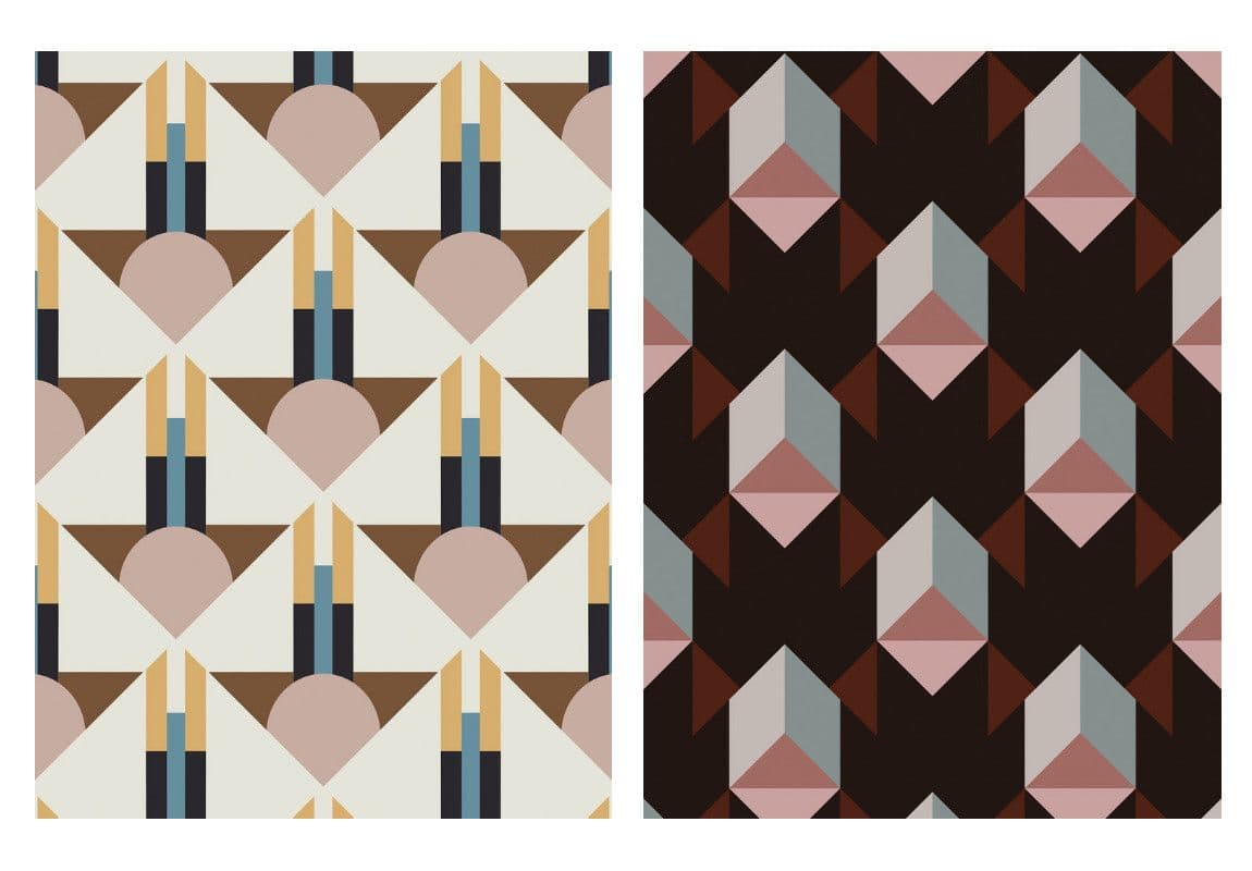 Modernist-patterns - graphic design patterns