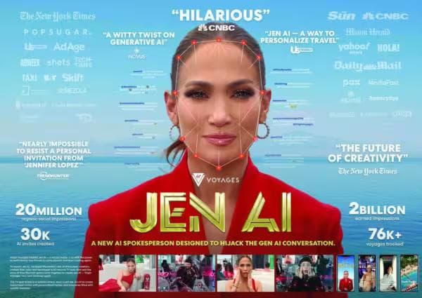 virgin voyages ai advertising example