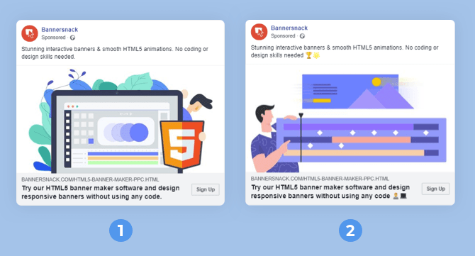 different visuals thebrief