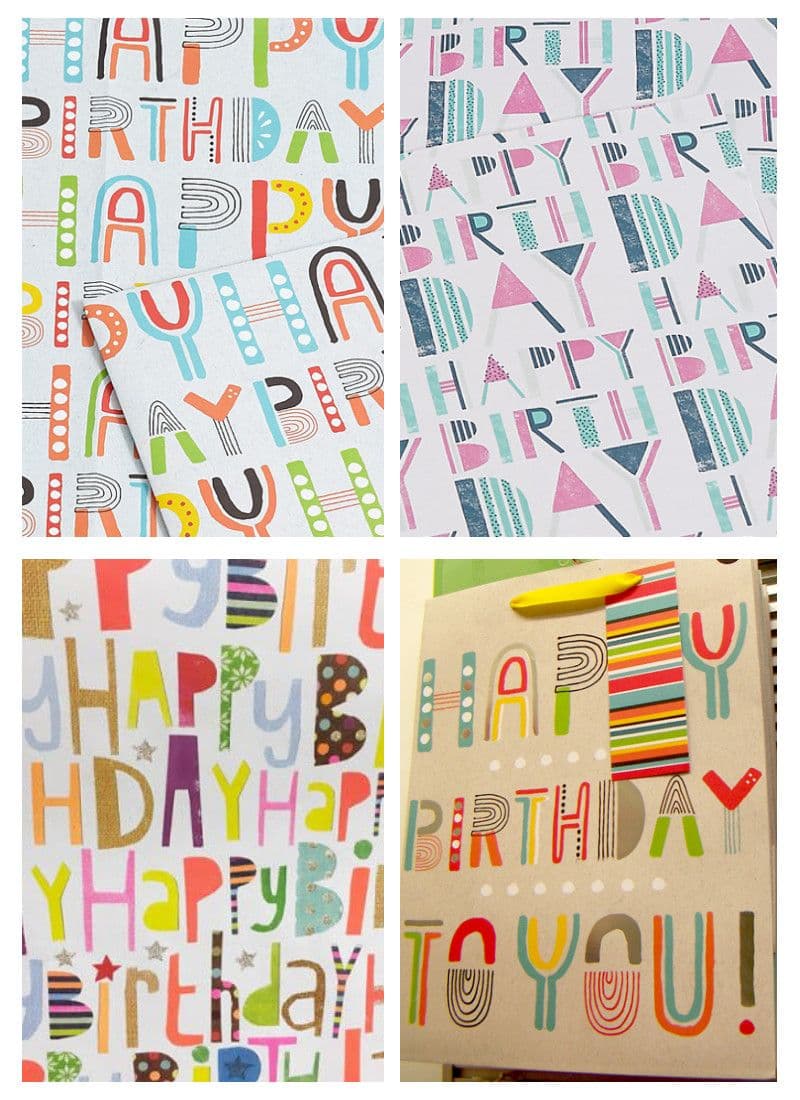 graphic design patterns - typography patterns