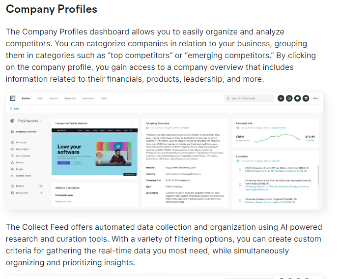 kompyte company profiles