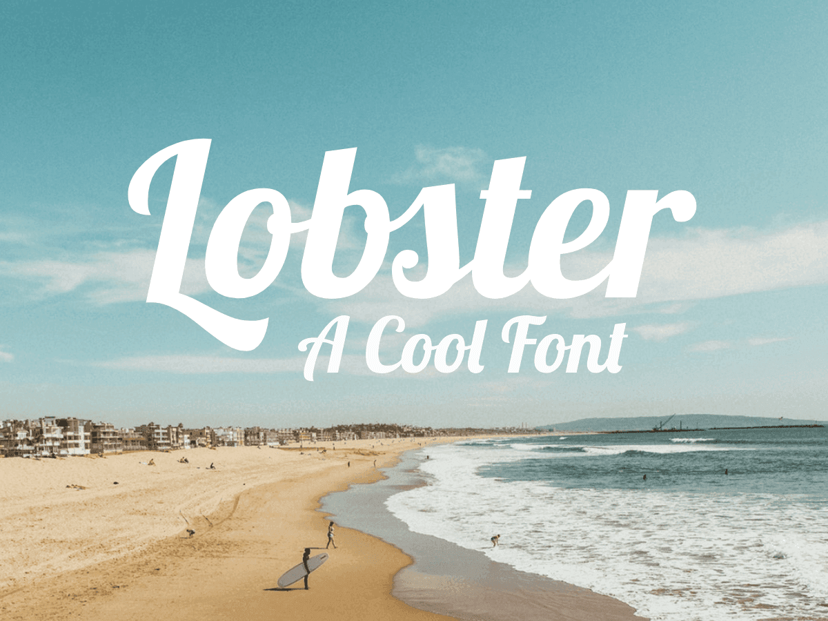 Lobster simple retro script
