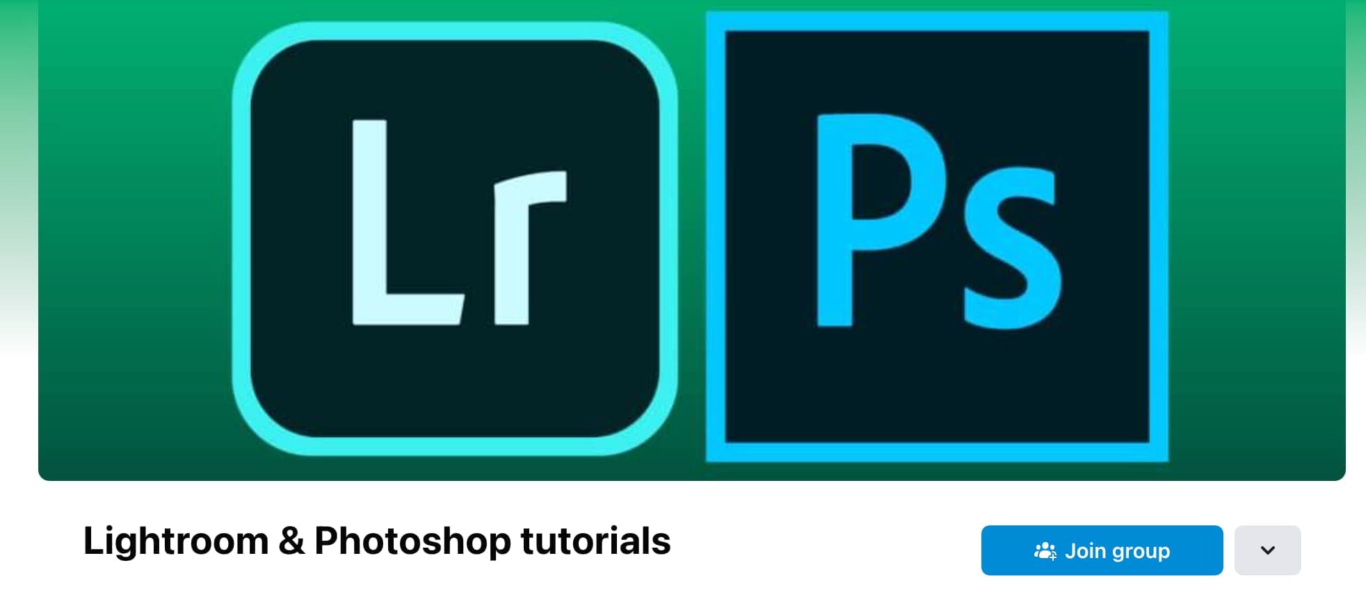 photoshop facebook group cover example