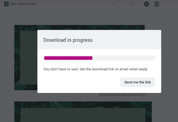 download from generator