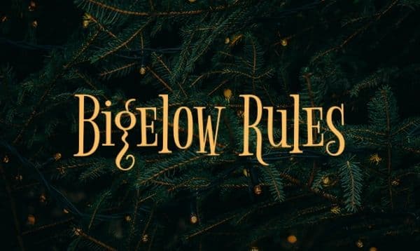 bigelow rules free holiday fonts