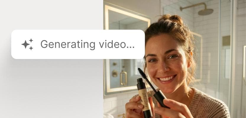 Create UGC video ads with AI in The Brief