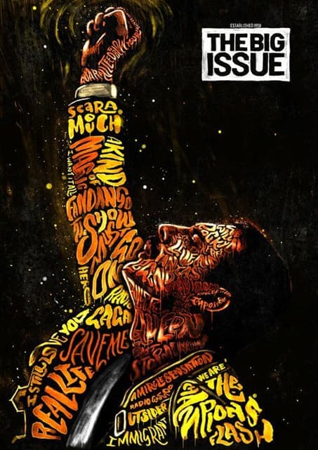 Peter Stain Typography Poster