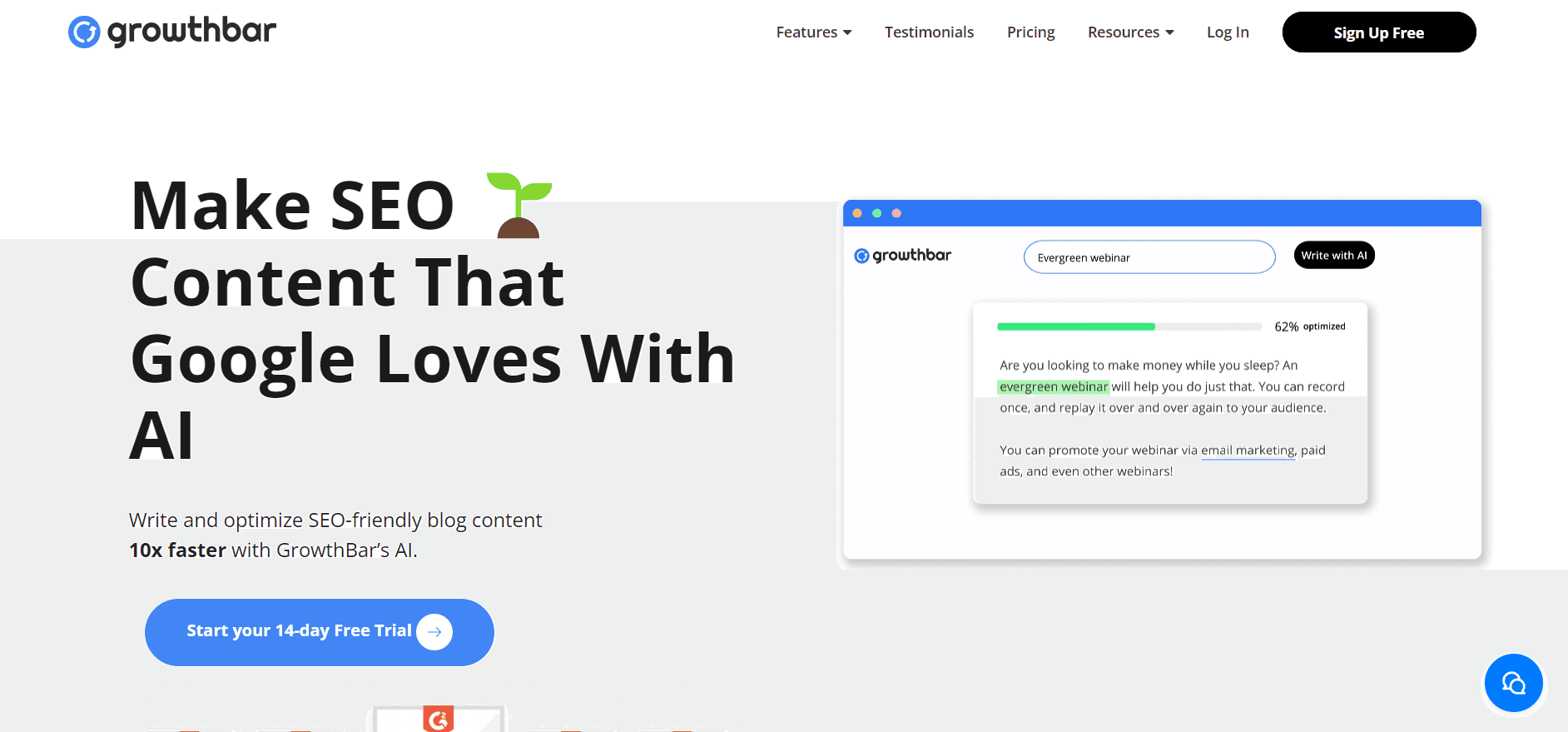 growthbar AI SEO tools